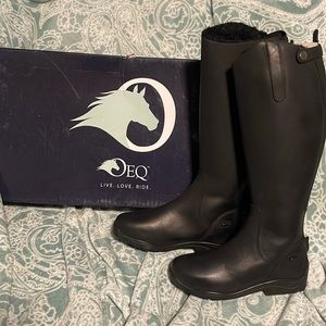 Women's Black Winter Boots